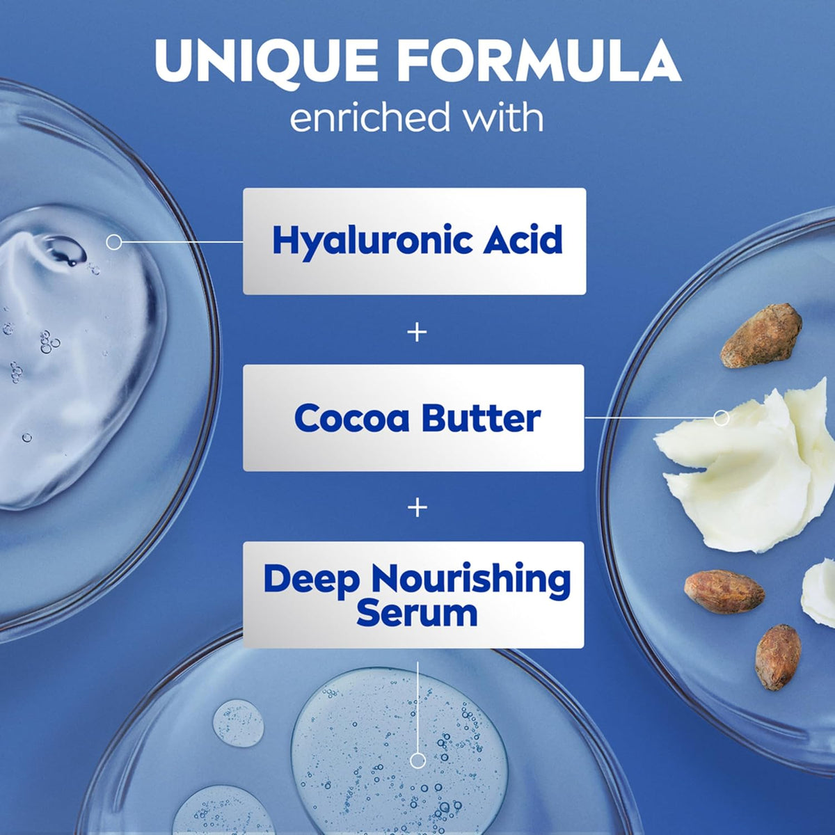 IVEA Cocoa Butter Body Cream with Deep Nourishing Serum