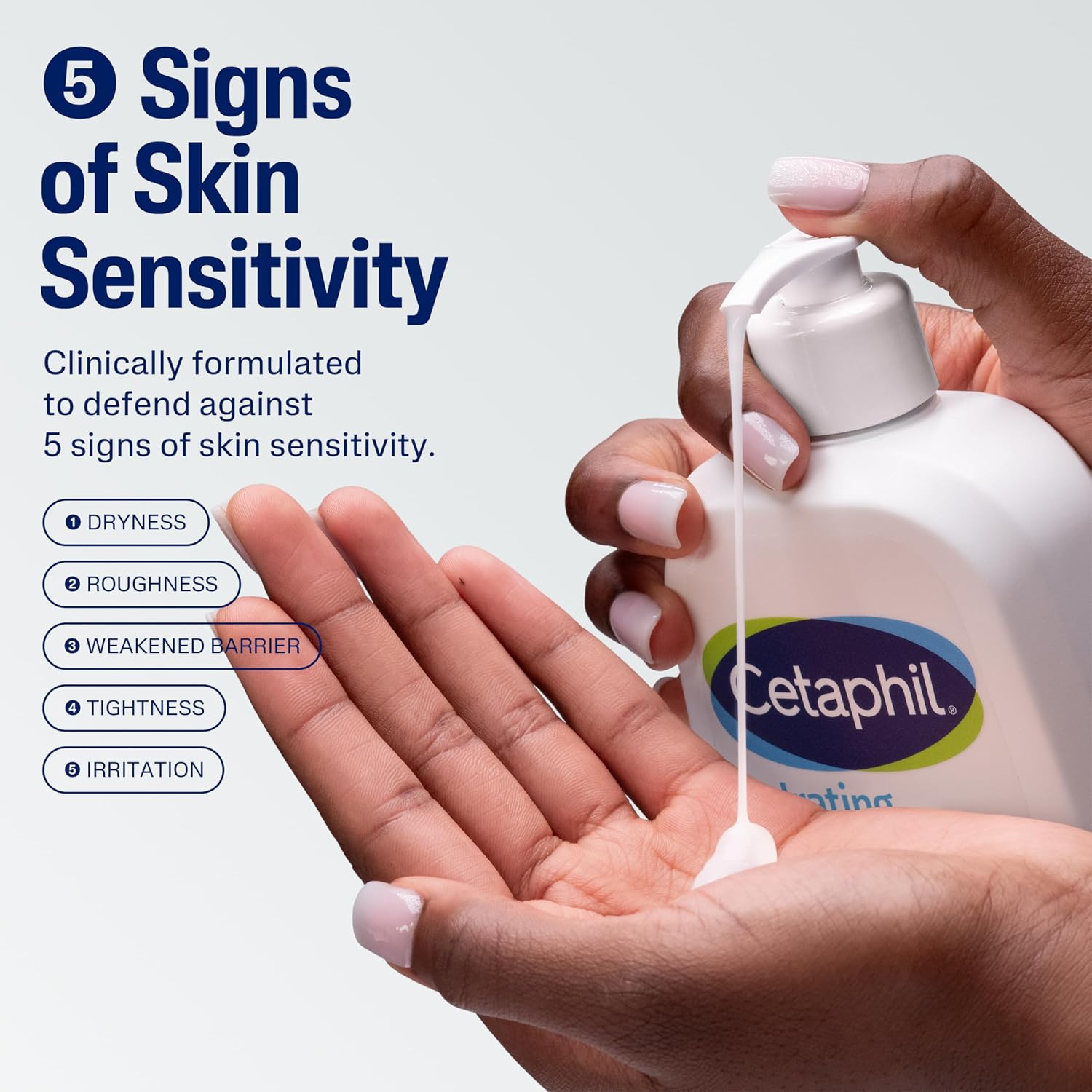 Cetaphil Cream to Foam Face Wash for Sensitive Skin