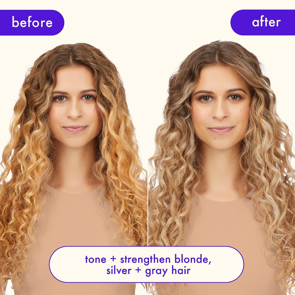 Amika | Purple Toning Repair Shampoo for Blonde & Color Treated Hair