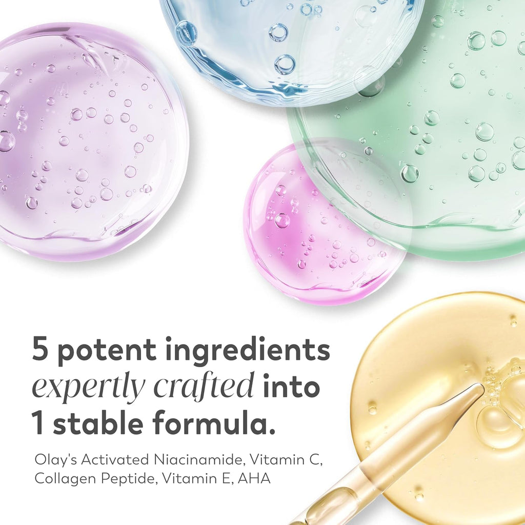 Olay | Super Cream 5-in-1 Face Moisturizer SPF 30 Niacinamide Vitamin C Collagen Peptide Hyaluronic Acid Travel Size — 0.5 fl oz