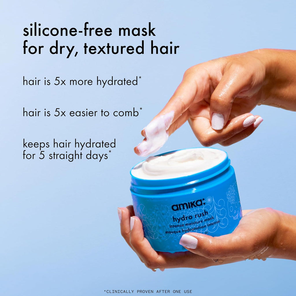 Amika | Squalane & Hyaluronic Acid Moisture Hair Mask