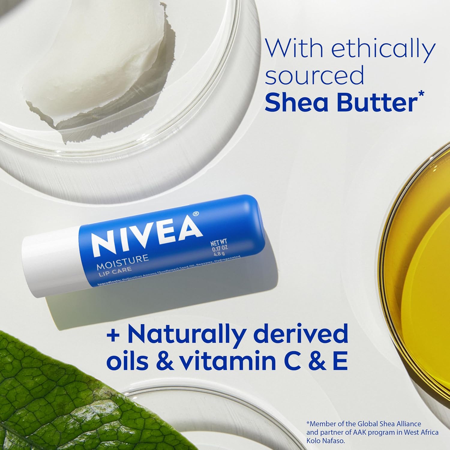 NIVEA Moisture Lip Care Balm Pack