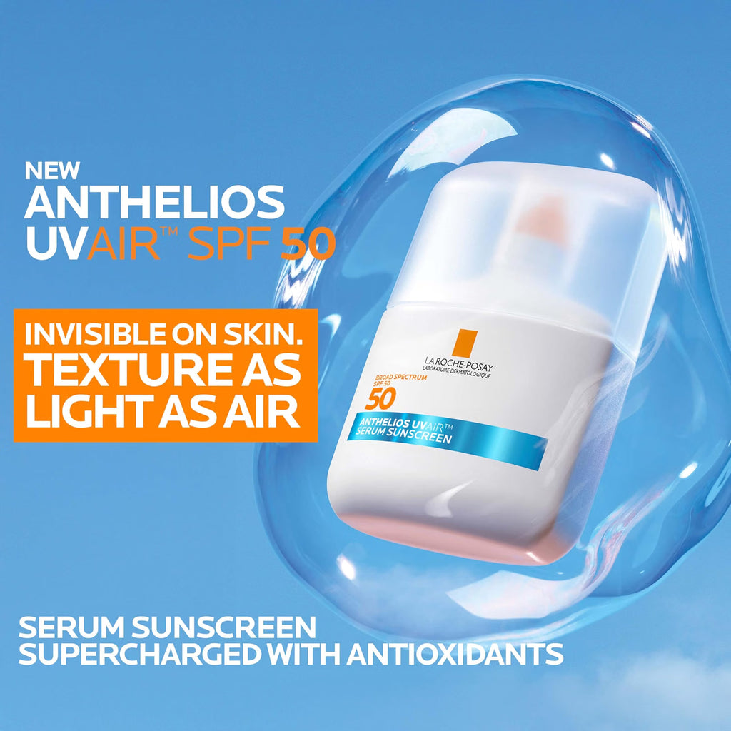 Anthelios UVAir™ Sunscreen Serum SPF 50 by La Roche-Posay — 50ml (1.69 fl oz)