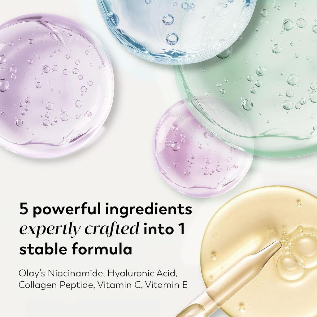 Olay | 5-in-1 Super Moisturizer Face Cream Niacinamide Vitamin C Collagen Peptide Hyaluronic Acid — 1.7 fl oz