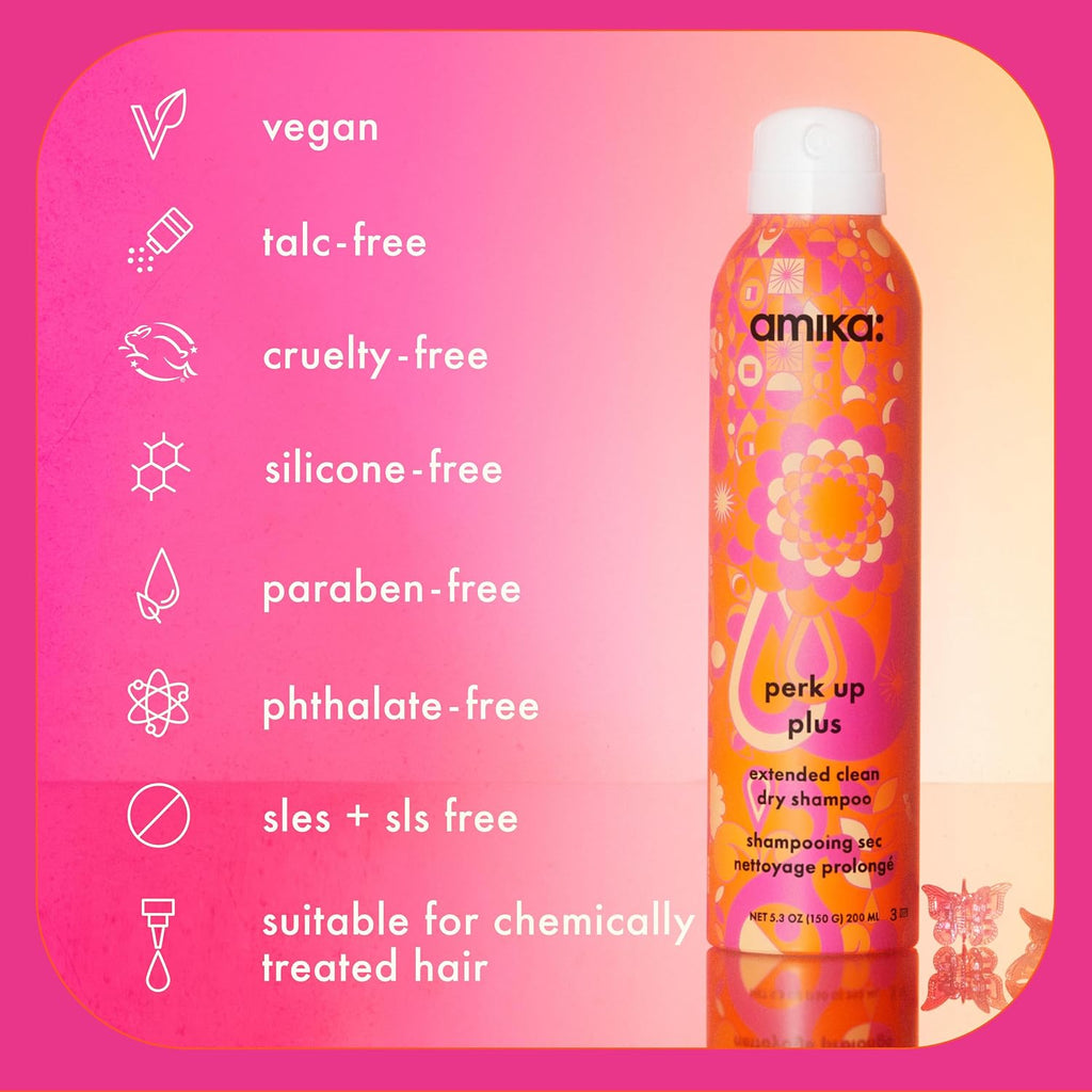 Amika | Perk Up Plus Extended Clean Dry Shampoo