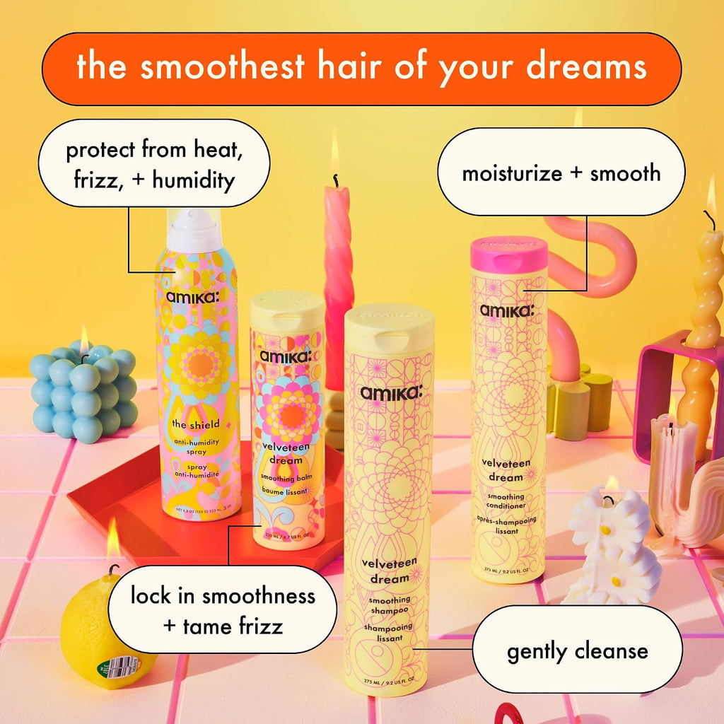 Amika | Smoothing & Heat Protecting Hair Balm — 200 ml (6.7 fl oz)