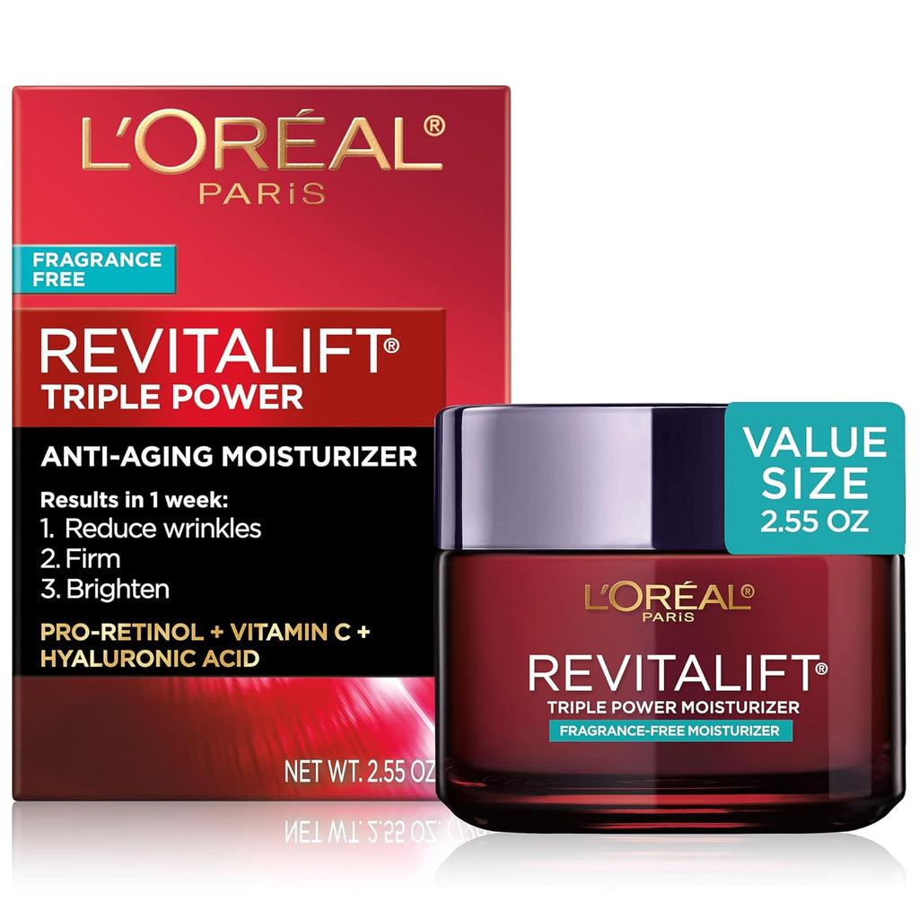 L'Oréal Paris Revitalift Triple Power Anti-Aging Face Moisturizer