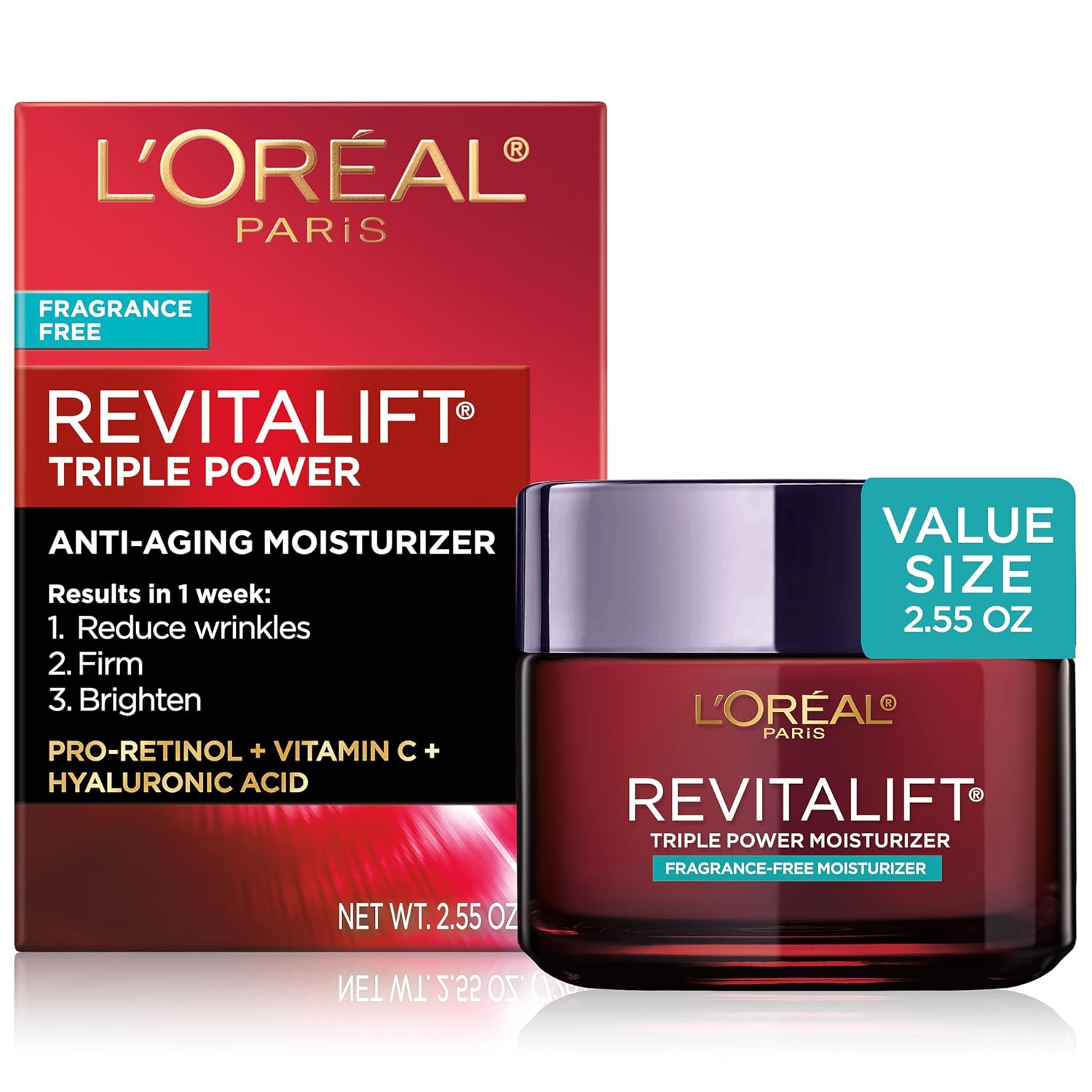 L'Oréal Paris Revitalift Triple Power Anti-Aging Face Moisturizer