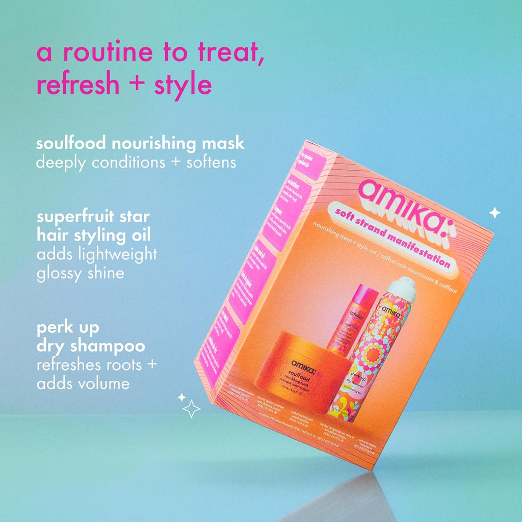 Amika | Soft Strand Manifestation Nourishing Treat & Style Set — 3 Pieces