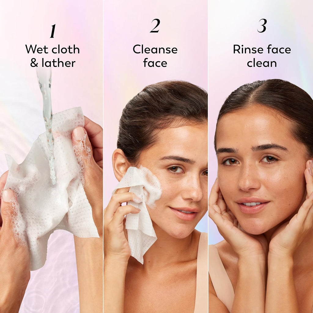 Olay | Super Cleansing Cloths 5-in-1 Water Activated Dry Cloths Fragrance Free — 99 Count
