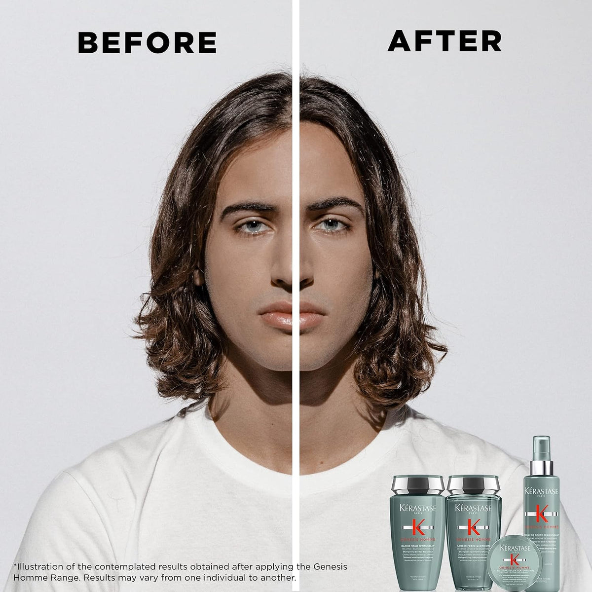 Kérastase | Genesis Homme Strengthening Shampoo for Men — 8.5 fl oz