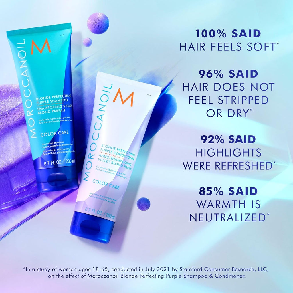 Moroccanoil | Blonde Perfecting Purple Shampoo — 6.7 fl oz