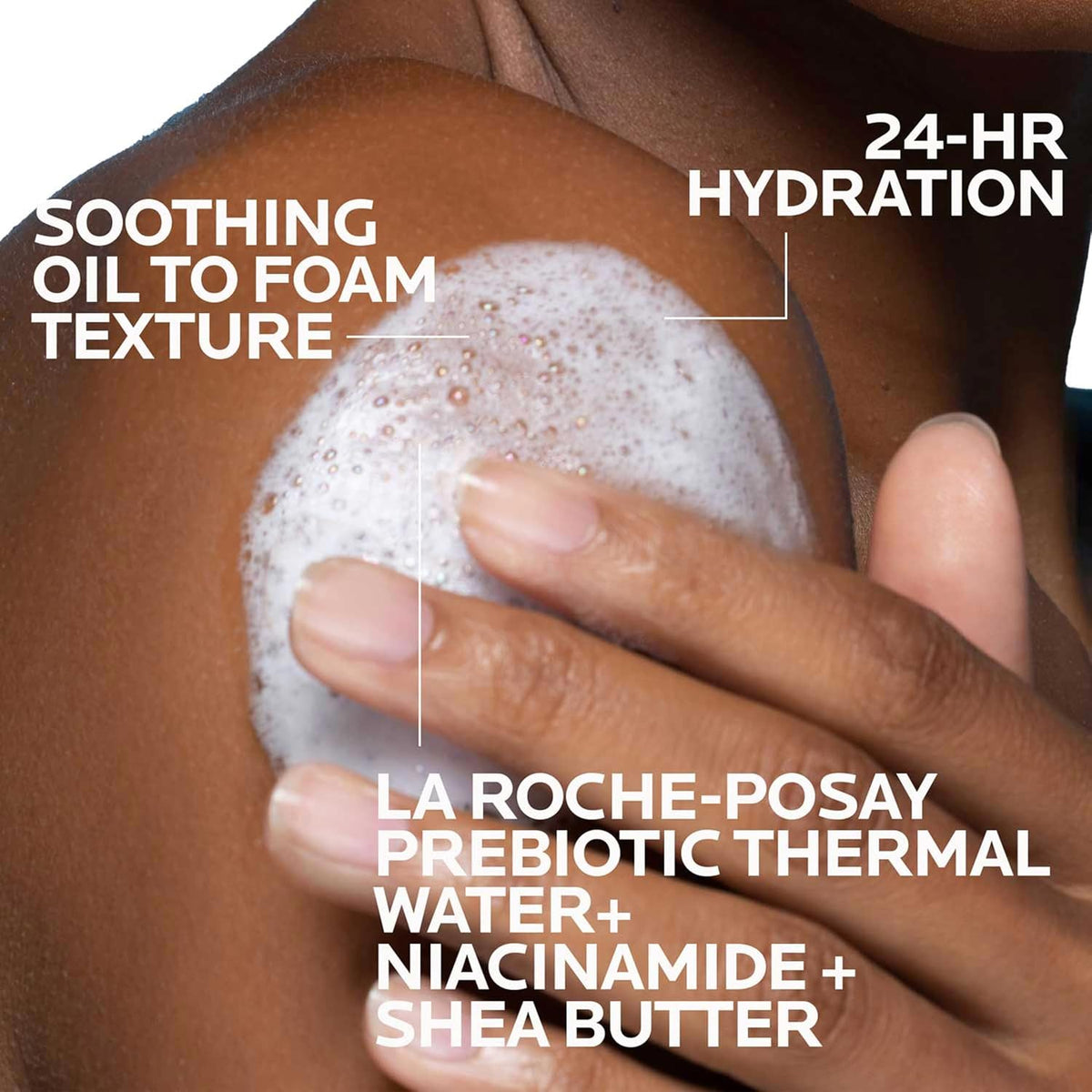 Lipikar AP+ Gentle Foaming Cleansing Oil by La Roche-Posay — 13.52 fl oz