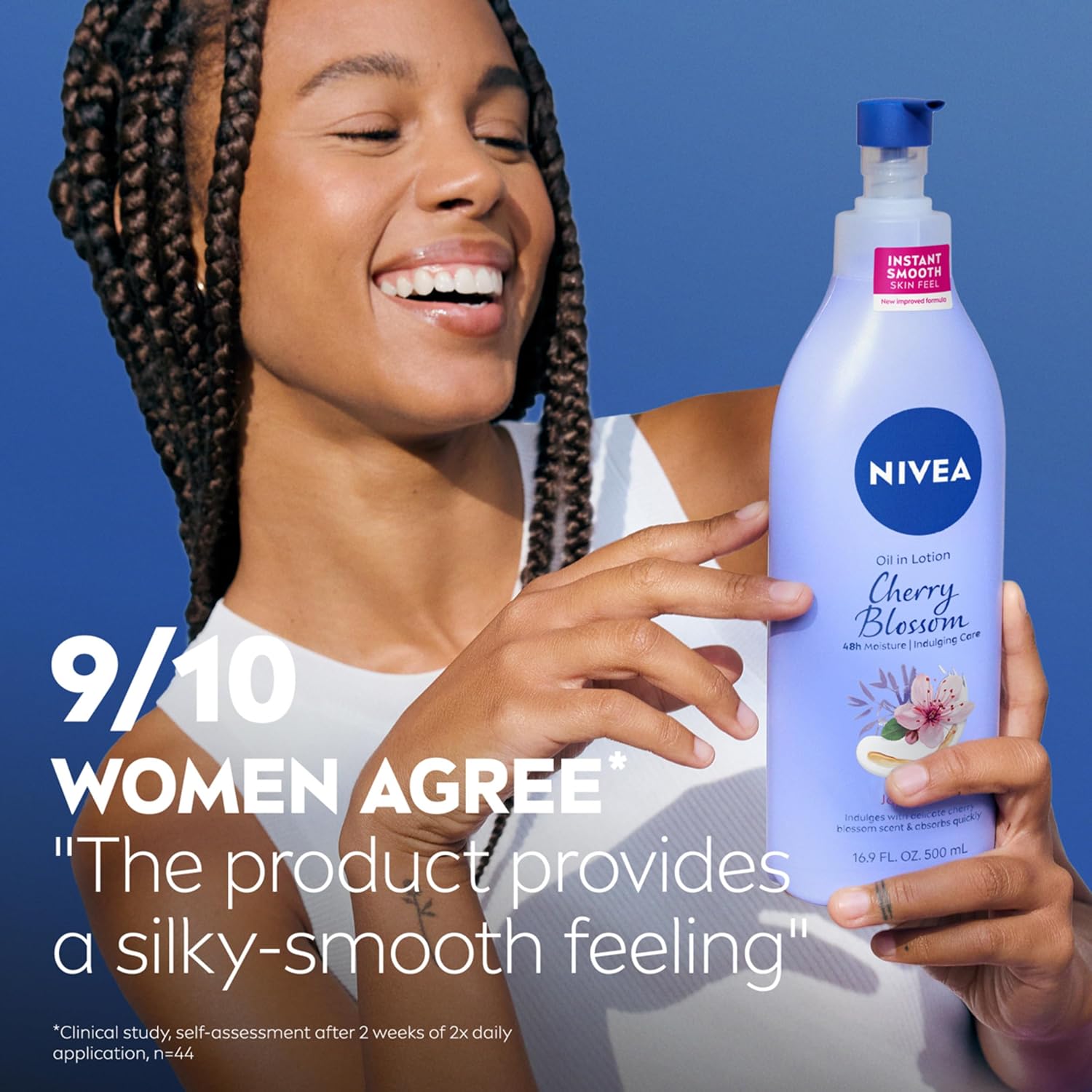 NIVEA Oil Infused Lotion Cherry Blossom and Jojoba Oil Body Lotion
