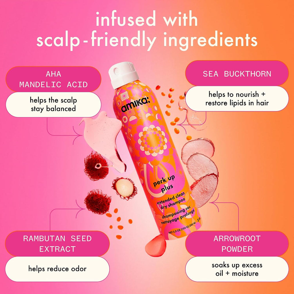 Amika | Perk Up Plus Extended Clean Dry Shampoo