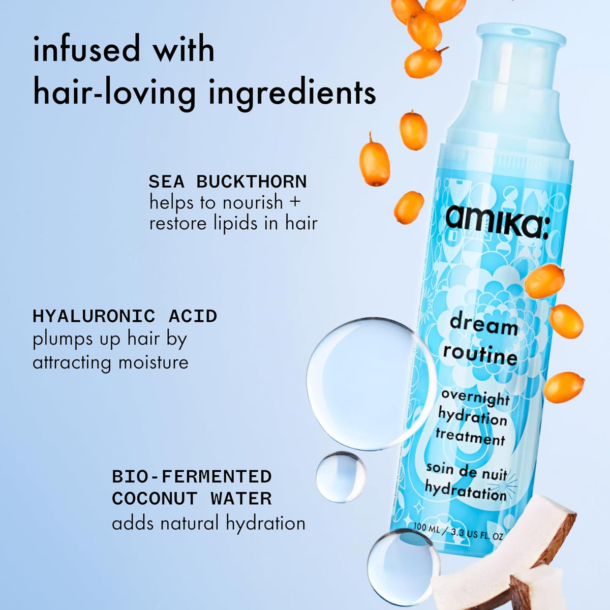 Amika | Dream Routine Overnight Hydrating Hair Treatment
