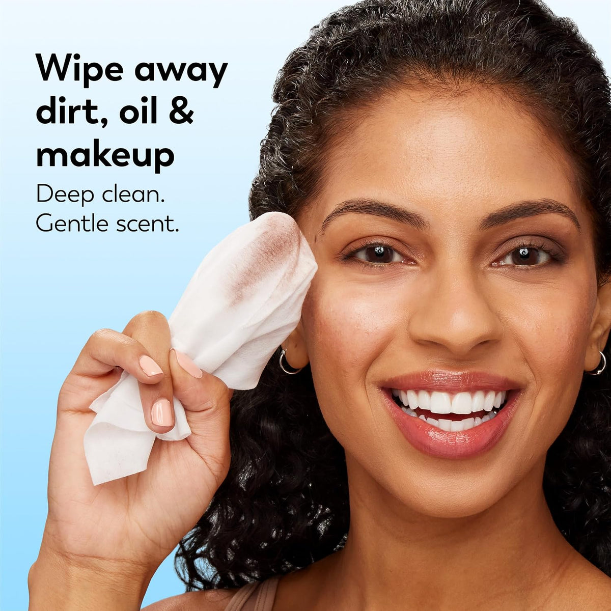 Olay | Facial Cleansing Wipes Rose Water Vitamin E Glycerin Makeup Remover — 75 Count (Pack of 3)