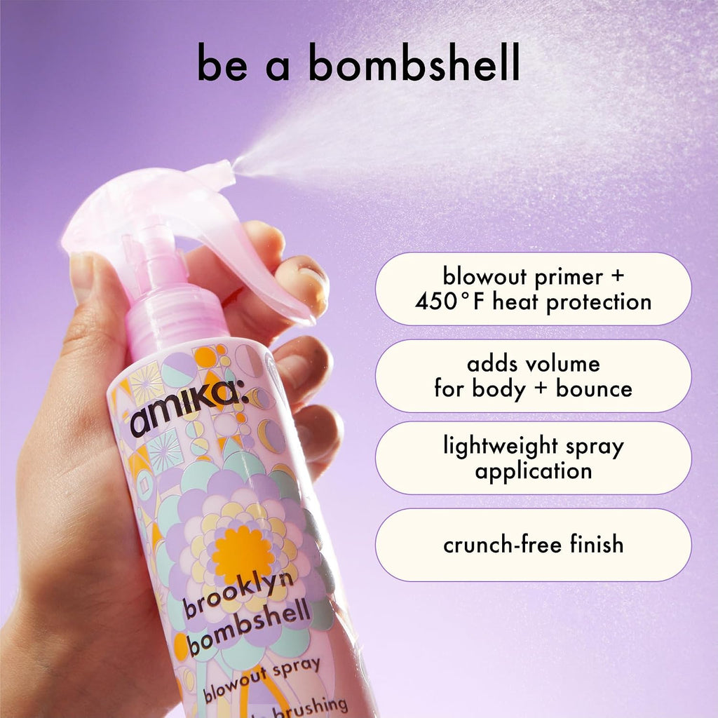 Amika | Lightweight Volume & Texture Hair Spray Amber