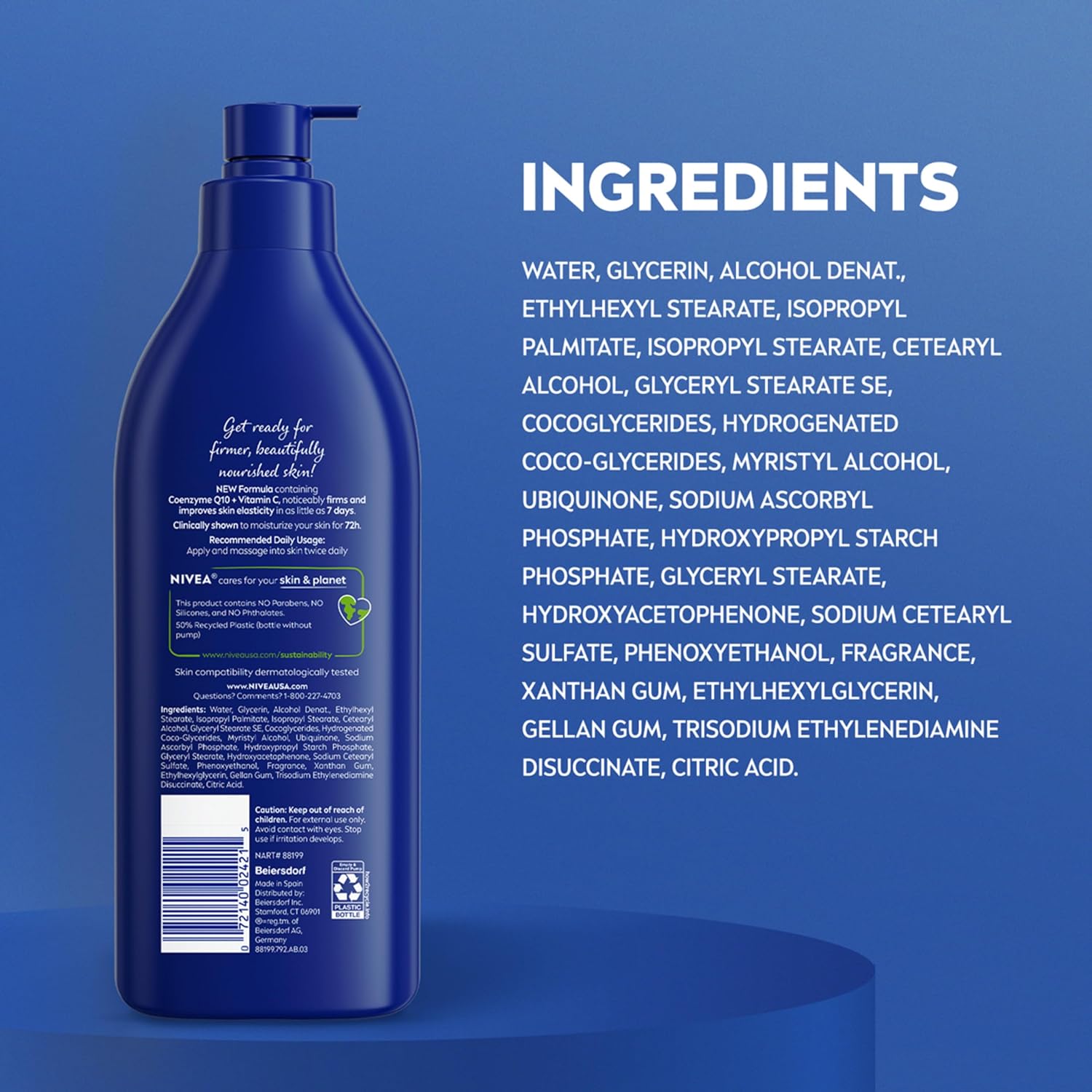 NIVEA Nourishing Skin Firming Body Lotion