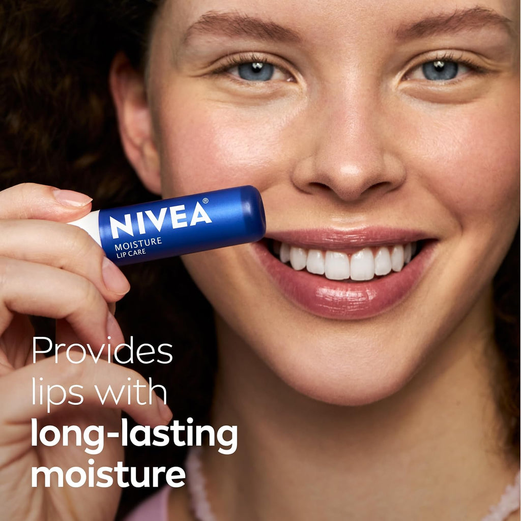 NIVEA Moisture Lip Care Balm Pack