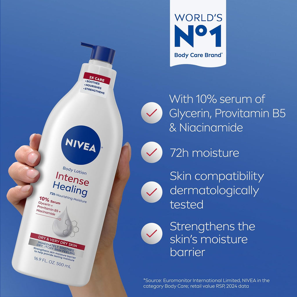 NIVEA Intense Healing Body Lotion