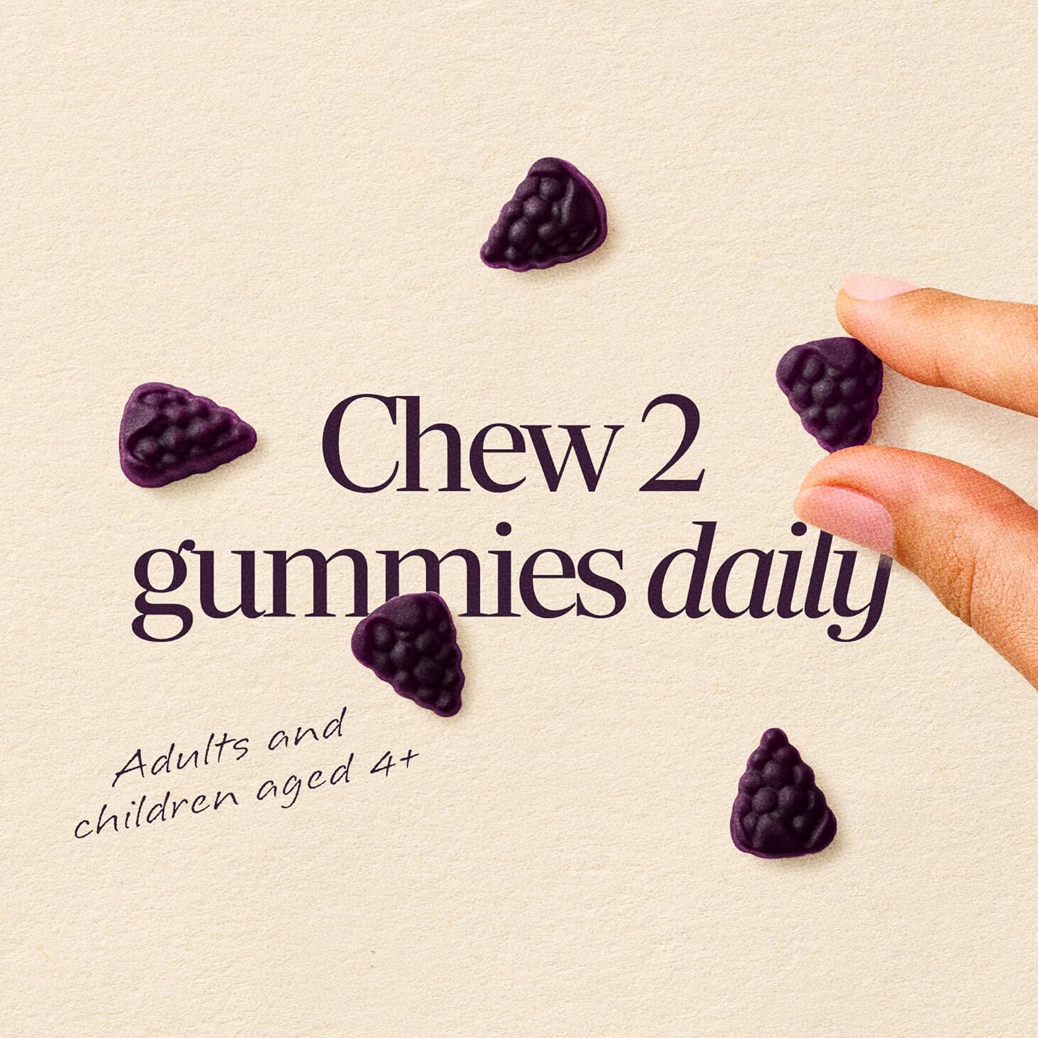 Nature’s Way Sambucus Elderberry Immune Support Gummies – 60 Gummies