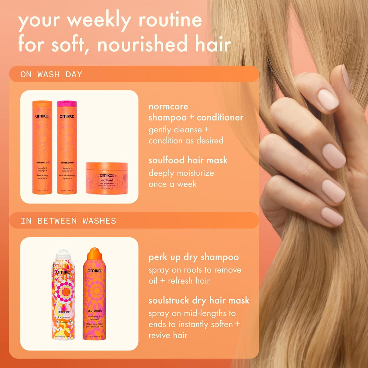 Amika | Soulstruck Moisturizing Hair Treatment Spray Citrus