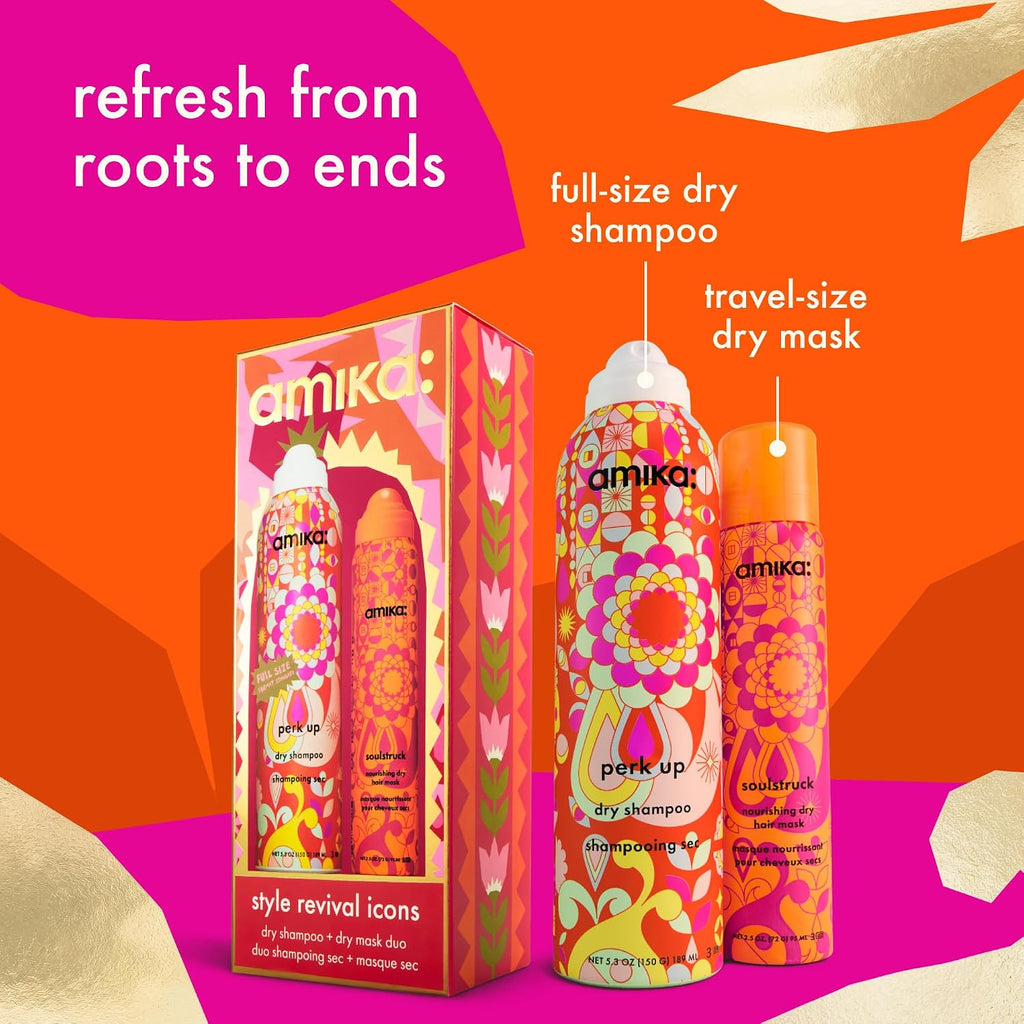 Amika | Style Revival Icons Perk Up & Soulstruck Gift Set — 2 Pieces
