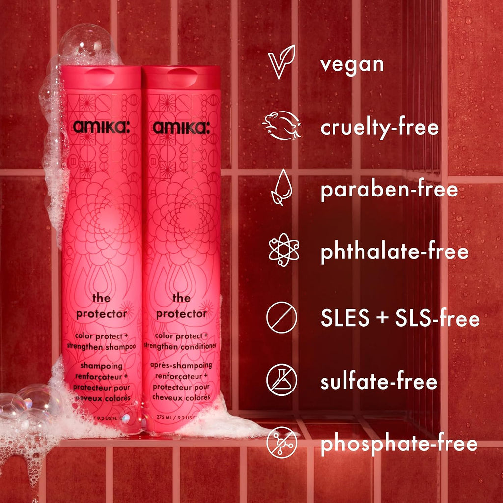 Amika | Color Protecting Strengthening Shampoo for Color Treated Hair