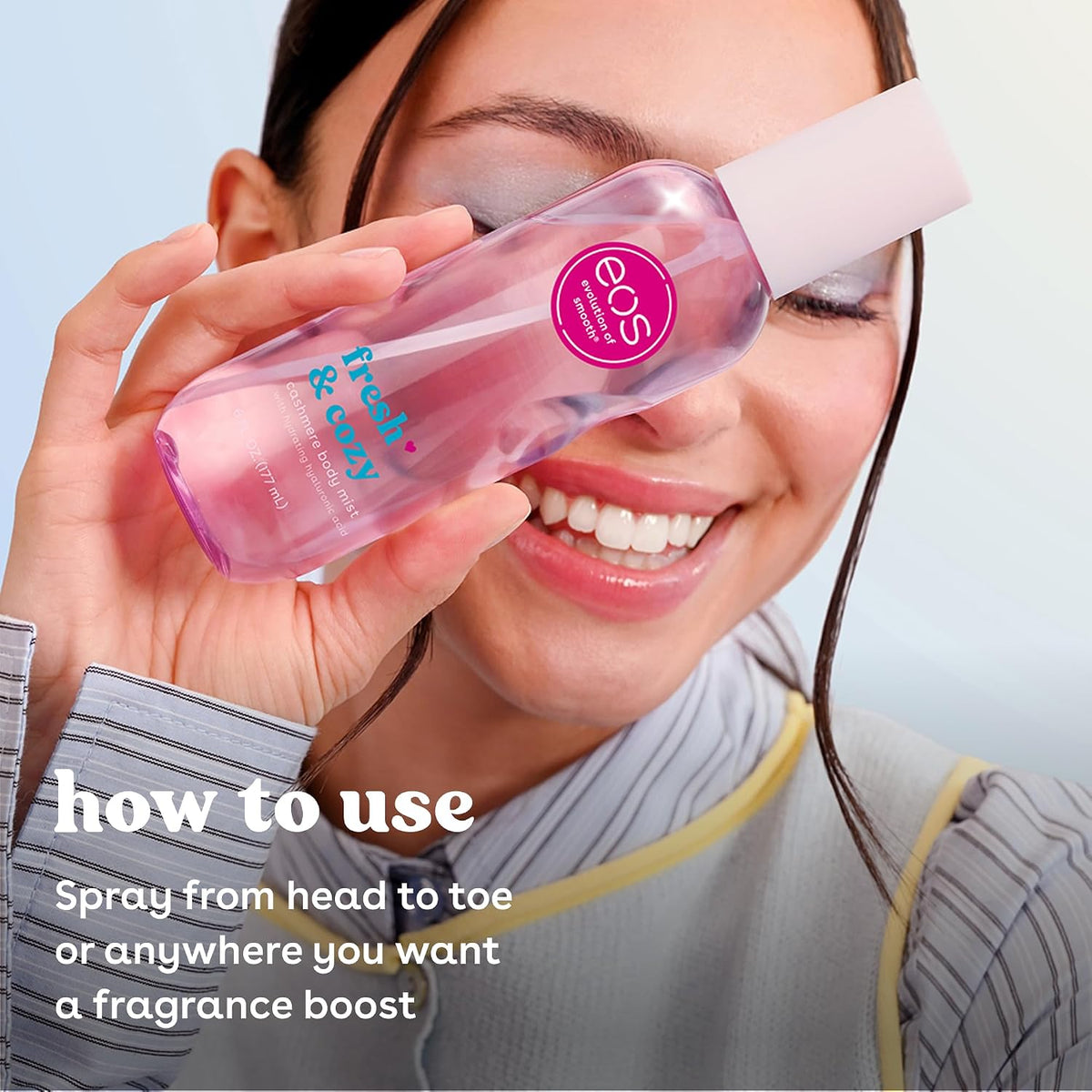 eos | Fresh & Cozy Body Mist Hyaluronic Acid — 6 fl oz