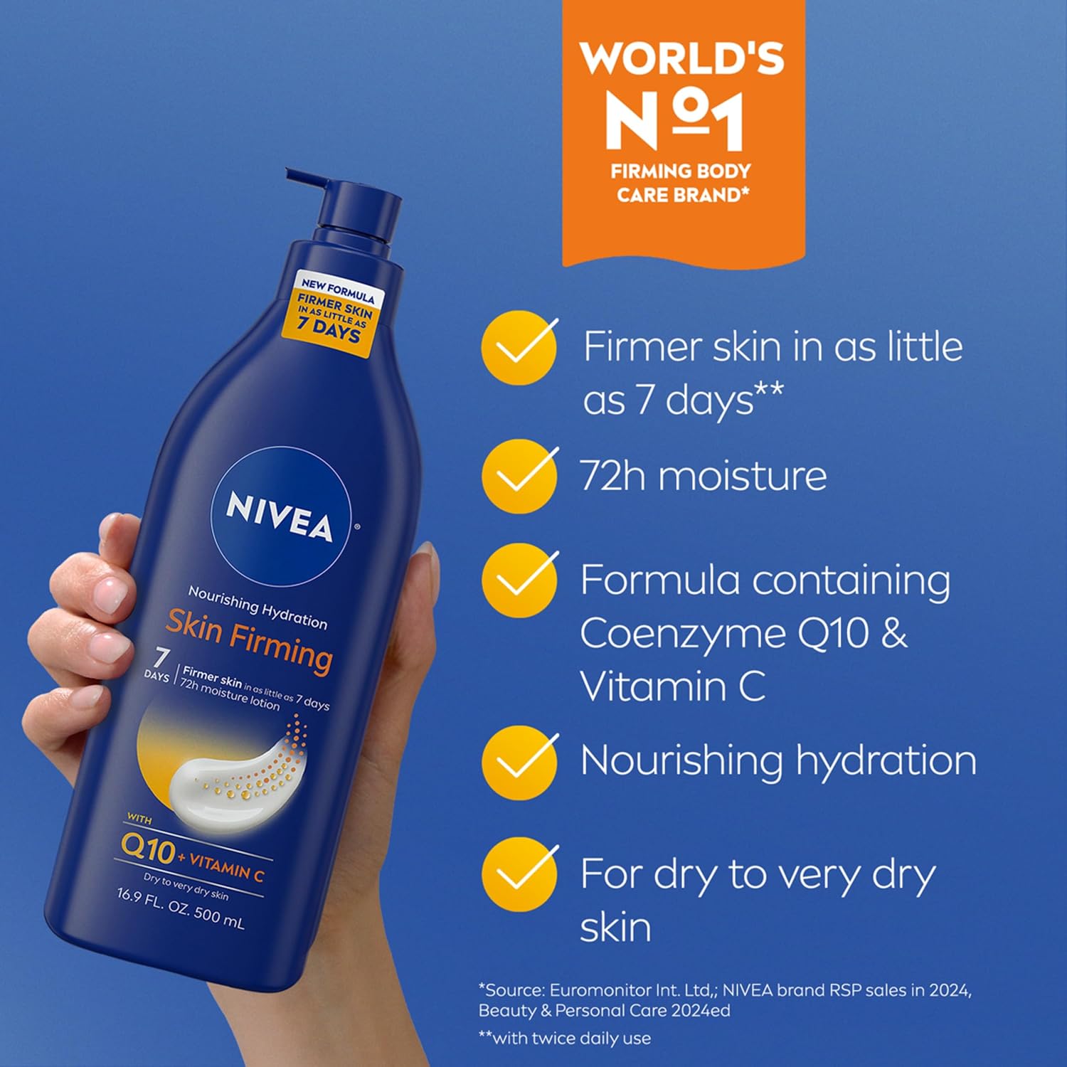 NIVEA Nourishing Skin Firming Body Lotion