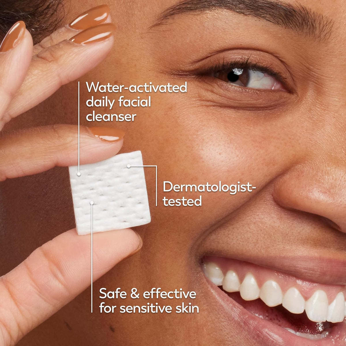Olay | Cleansing Melts Face Wash Sensitive Skin Unscented Dissolving Pads — 64 Count