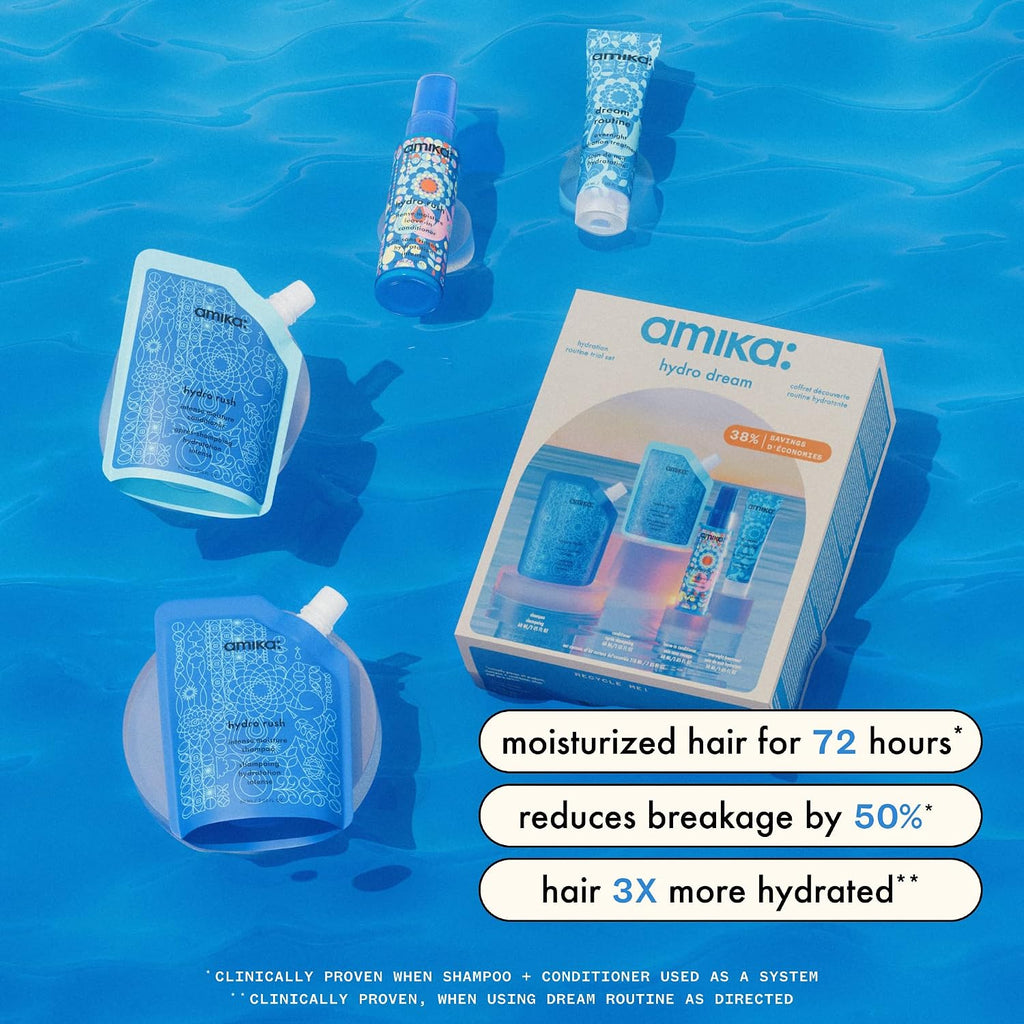 Amika | The Kure Bond Repair & The Wizard Trial Set — 4 Pieces, 7 fl oz Total