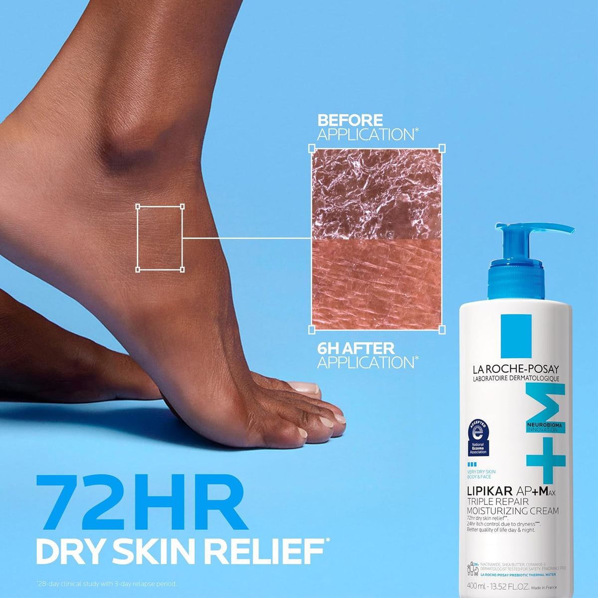 Lipikar Balm AP+ Body & Face Moisturizer by La Roche-Posay — 16.05 fl oz (2-Pack)