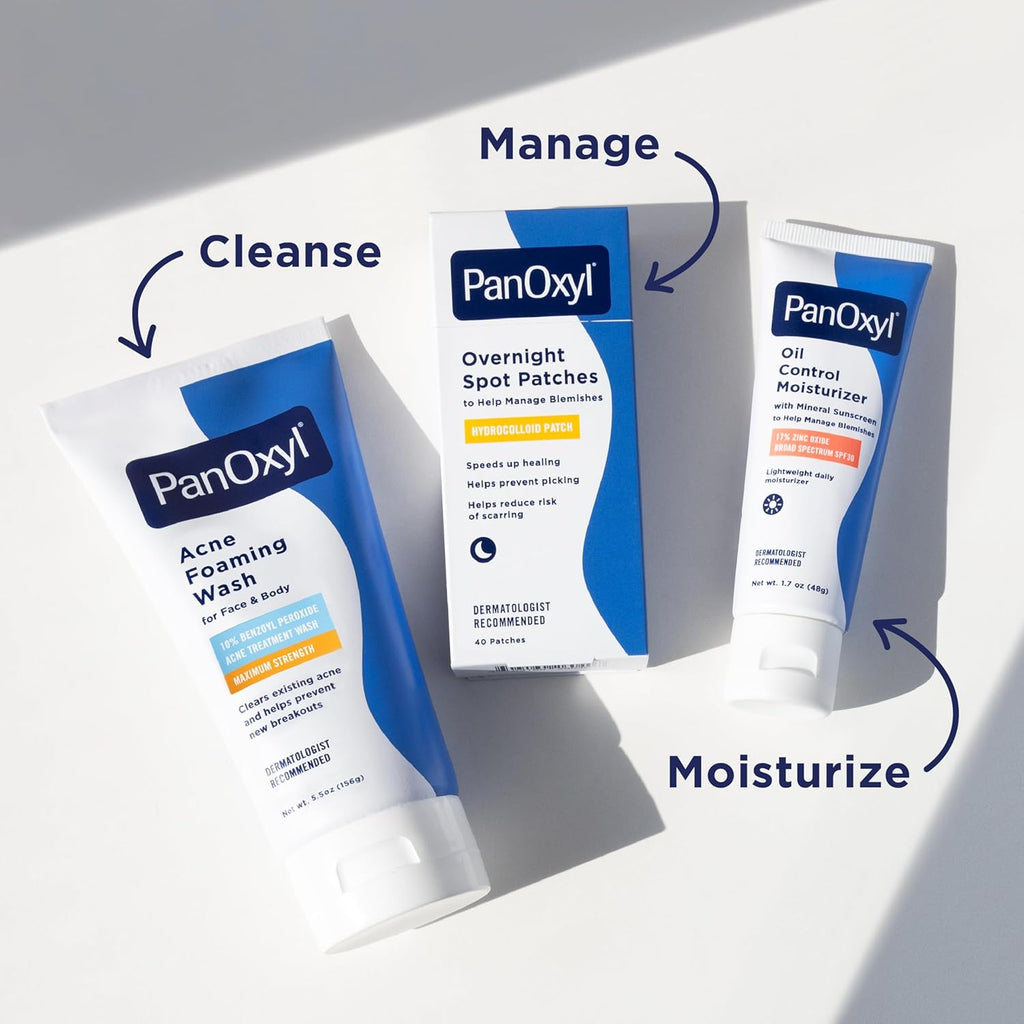 PanOxyl 10% Benzoyl Peroxide Acne Wash