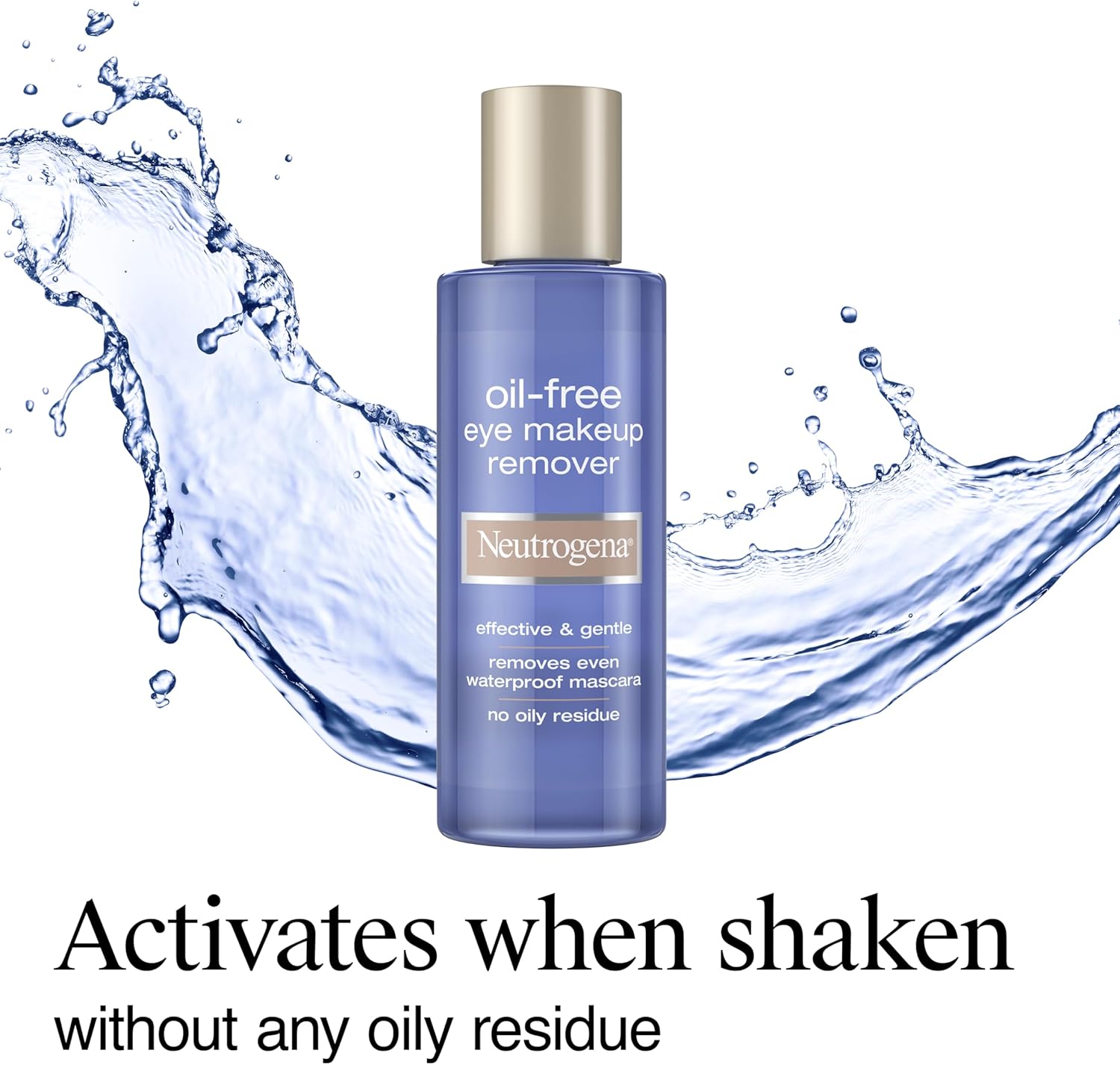 Neutrogena Gentle Oil-Free Eye Makeup Remover for Sensitive Eyes (5.5 oz)