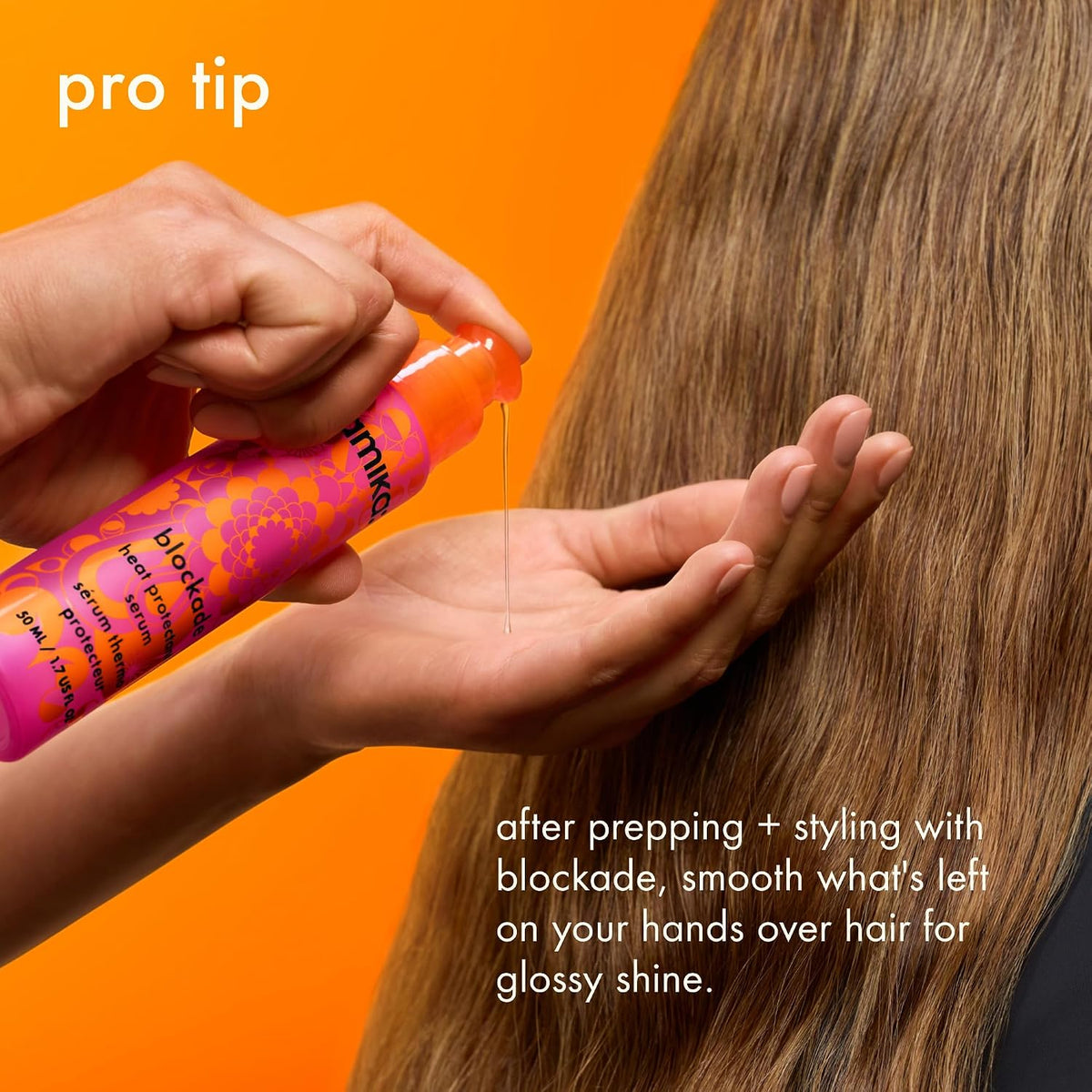 Amika | Heat Protectant Hair Serum Citrus — 1.7 fl oz