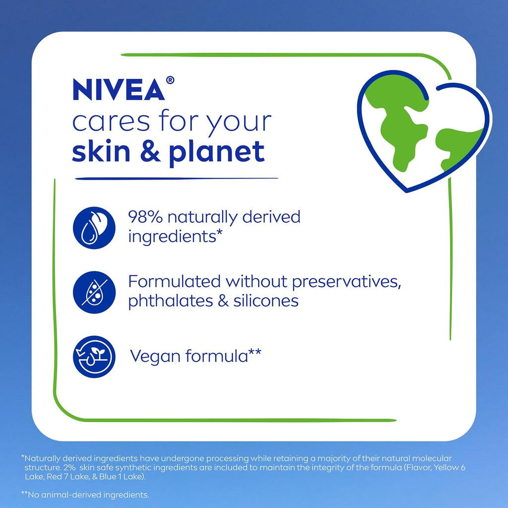 NIVEA Tinted Lip Care Balm Variety Pack