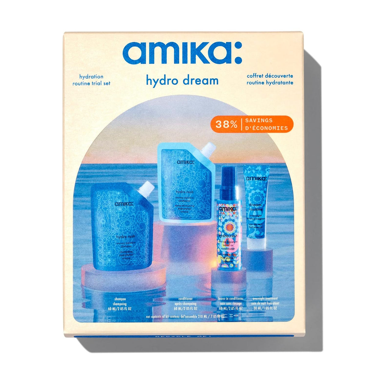 Amika | The Kure Bond Repair & The Wizard Trial Set — 4 Pieces, 7 fl oz Total