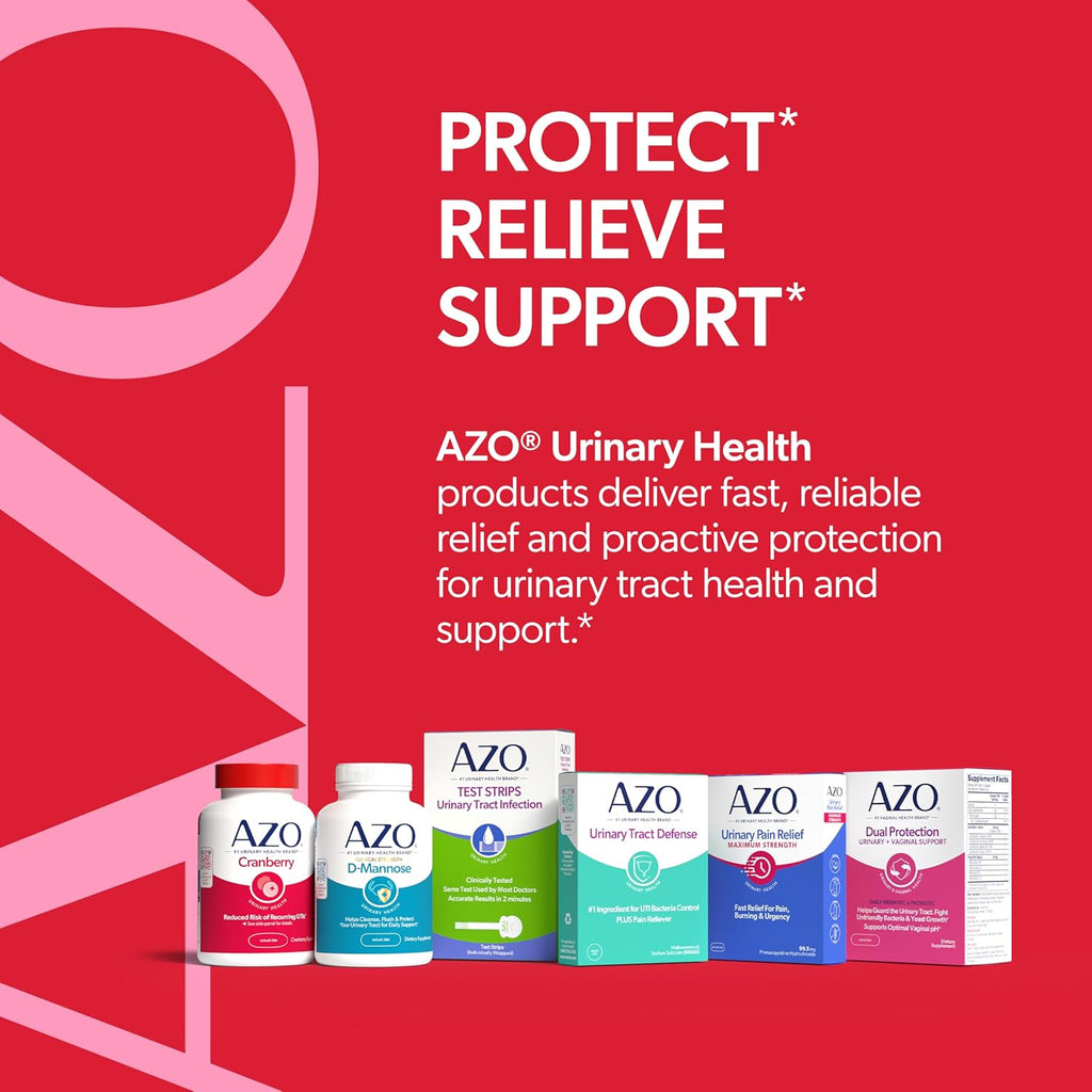AZO Cranberry Urinary Tract Supplement – 100 Softgels