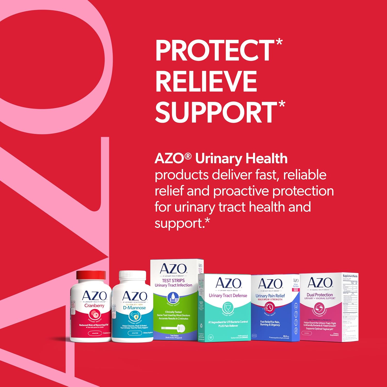 AZO Cranberry Urinary Tract Supplement – 100 Softgels