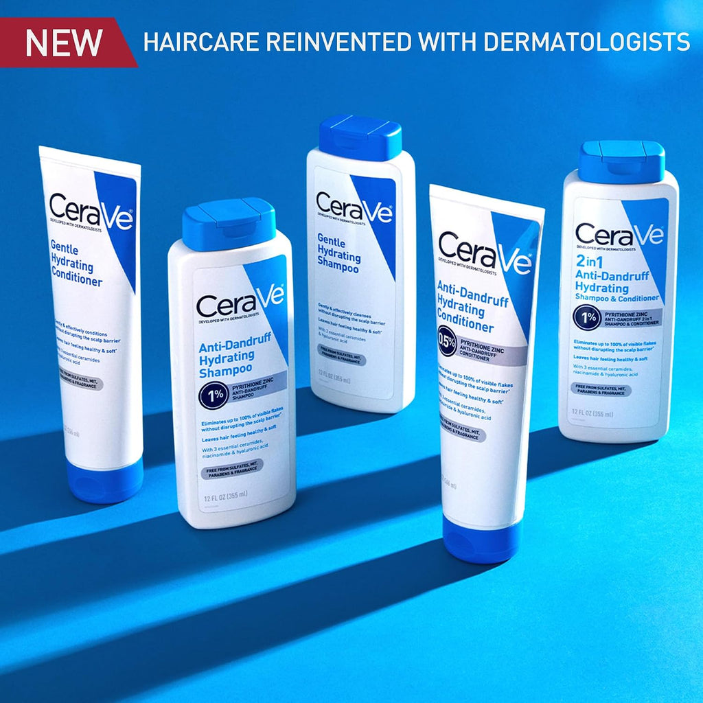 CeraVe Gentle Hydrating Shampoo for Sensitive Scalp