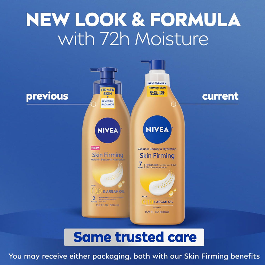 NIVEA Skin Firming Melanin Beauty and Hydration Body Lotion