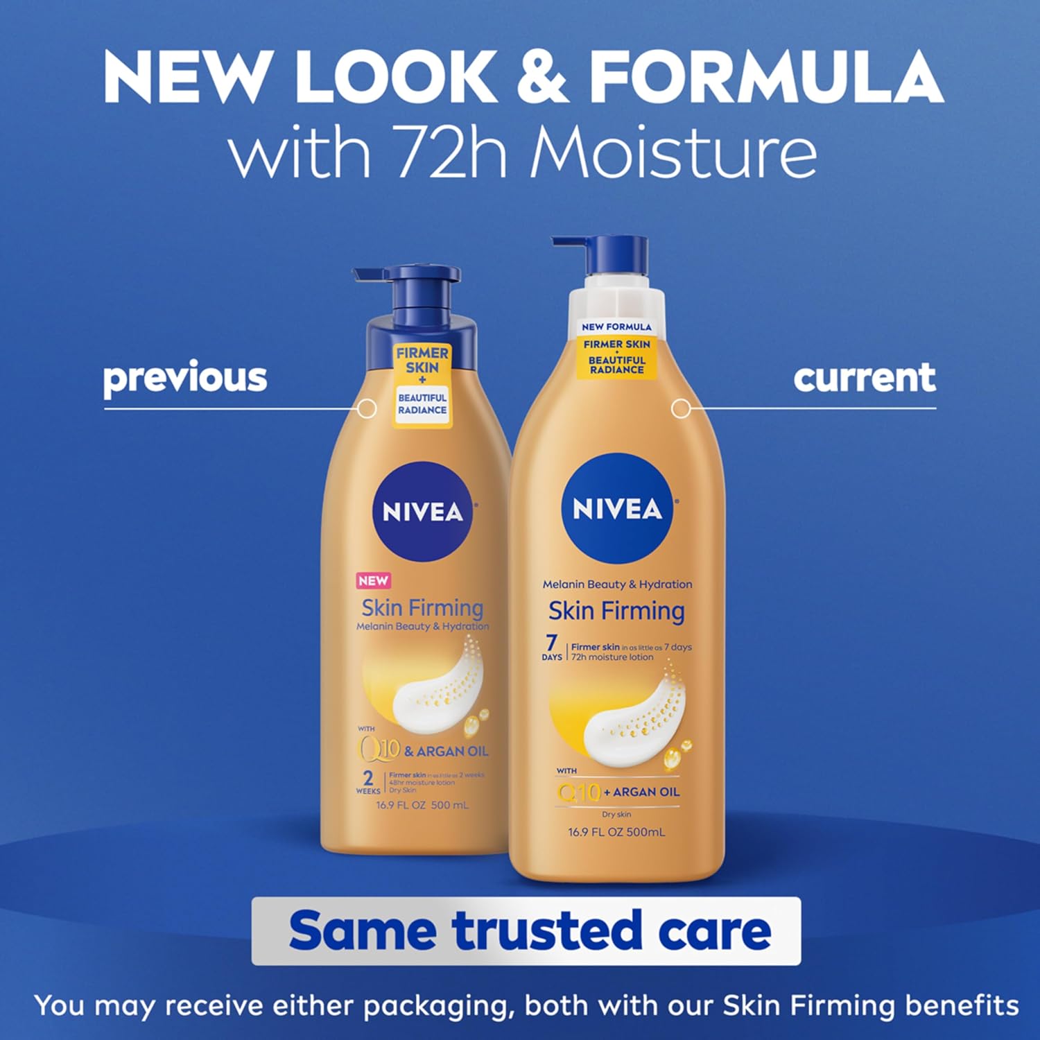 NIVEA Skin Firming Melanin Beauty and Hydration Body Lotion