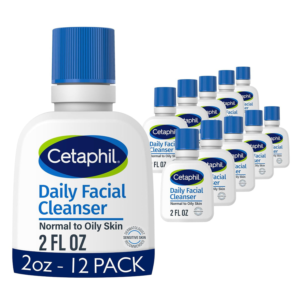 Cetaphil Daily Facial Cleanser for Sensitive Combination to Oily Skin — 20 fl. oz.