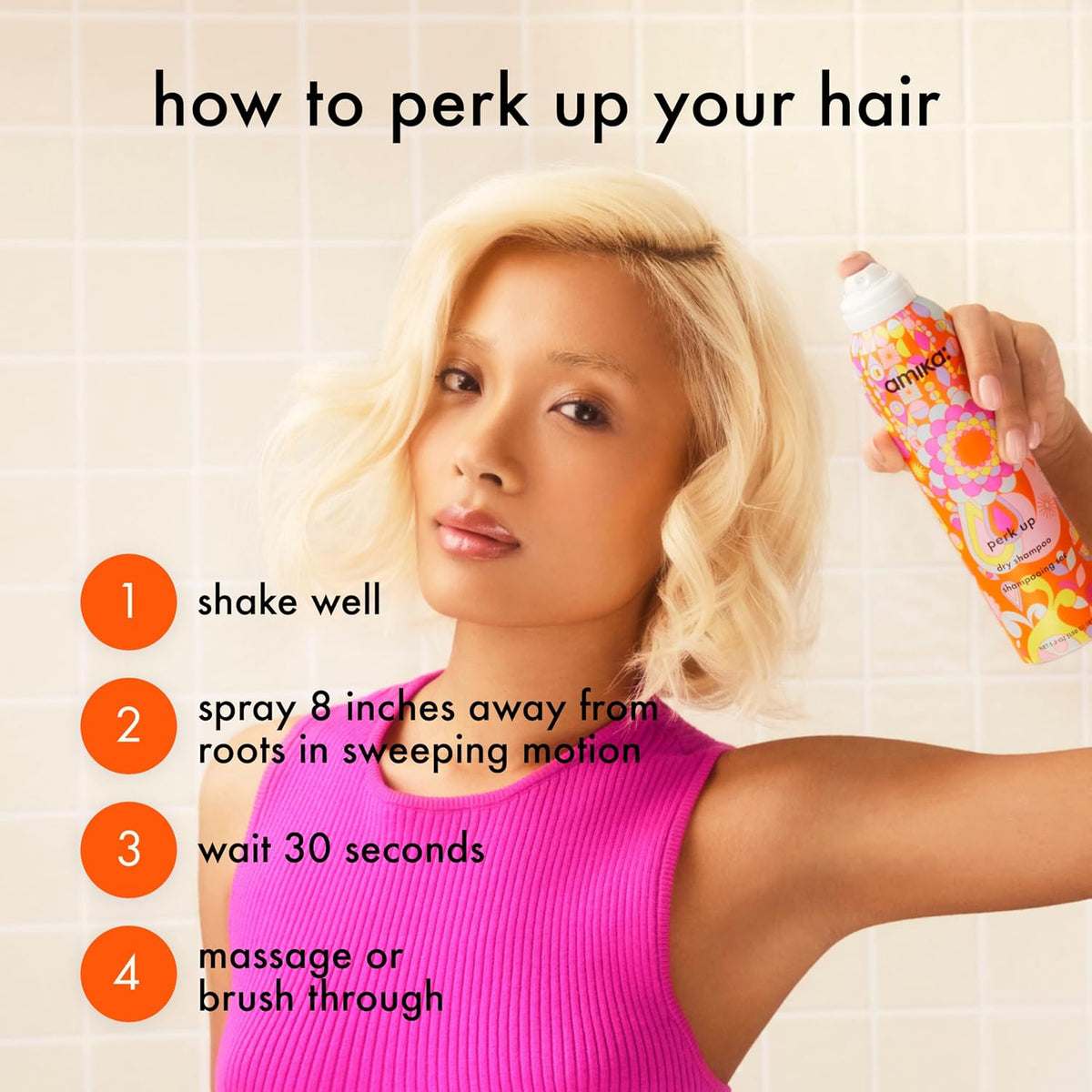 Amika | Perk Up Dry Shampoo