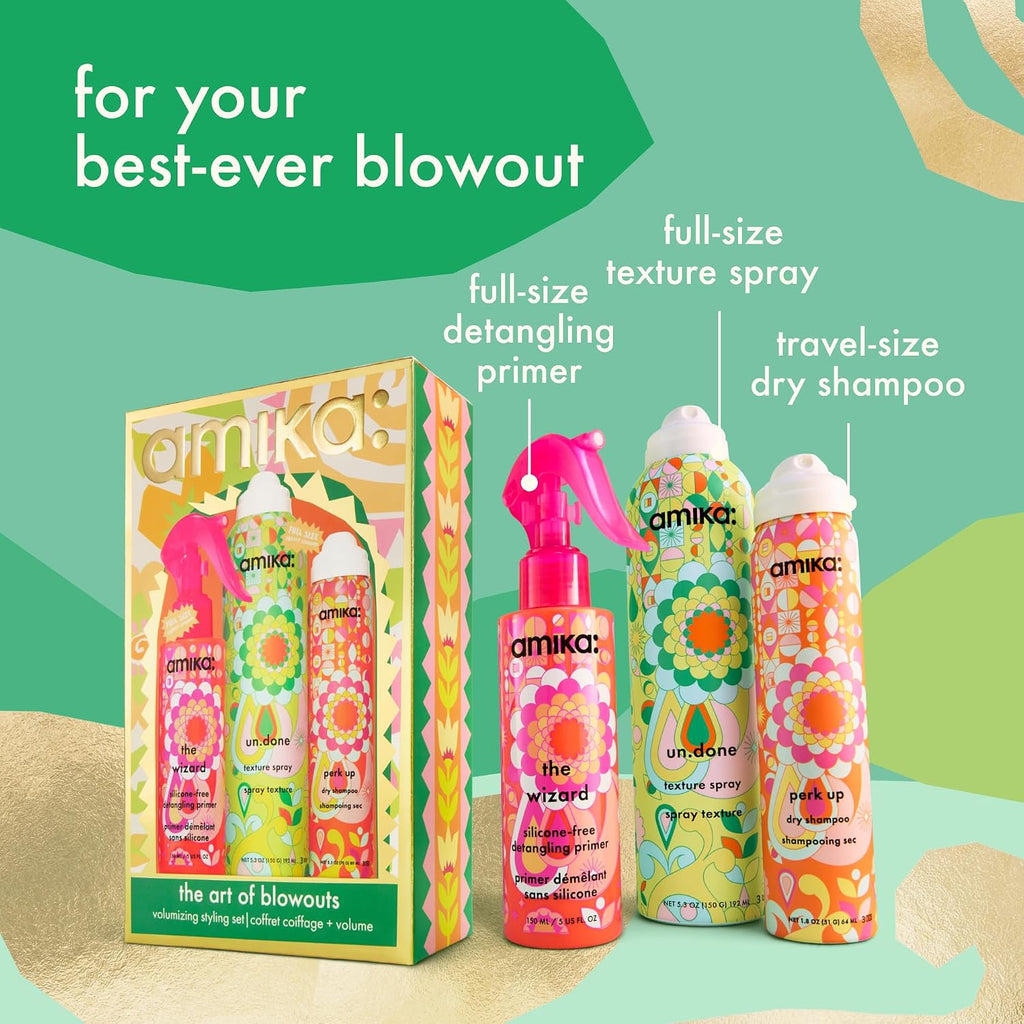 Amika | Limited Edition Blowout Styling Gift Set — 3 Pieces