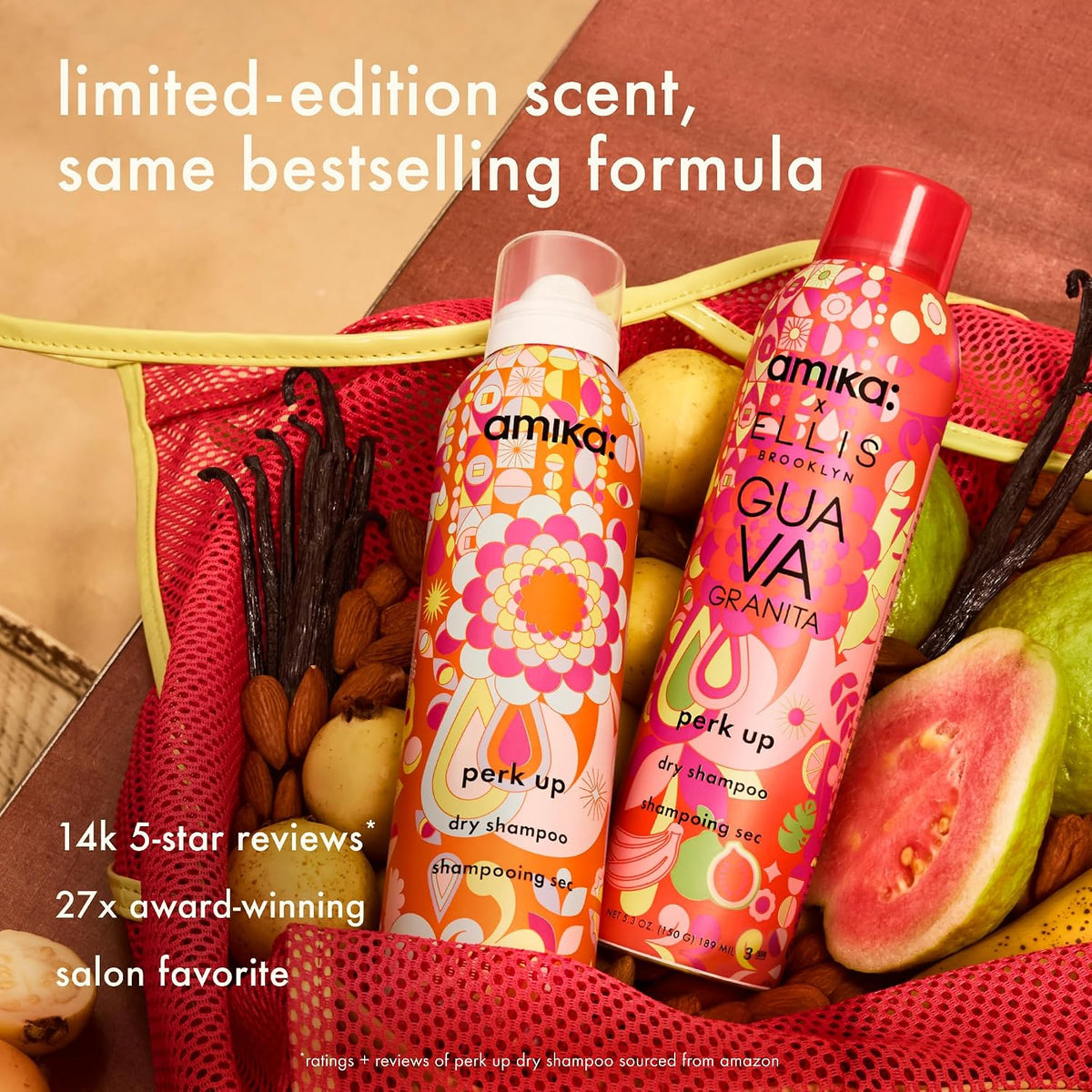 Amika x Ellis Brooklyn | Limited Edition Dry Shampoo Guava
