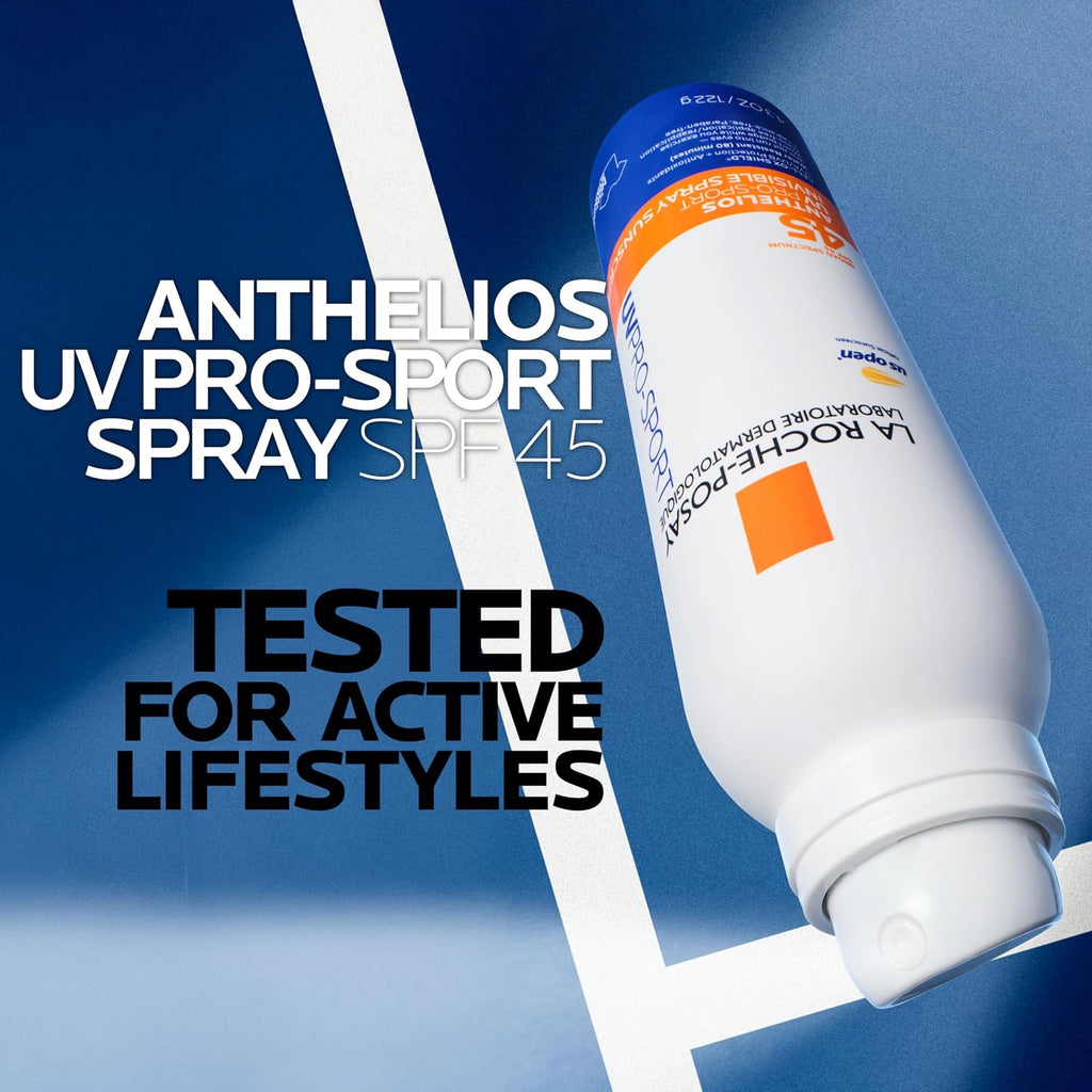 Anthelios Sport Sunscreen Spray SPF 45 by La Roche-Posay — 148ml (5 fl oz)