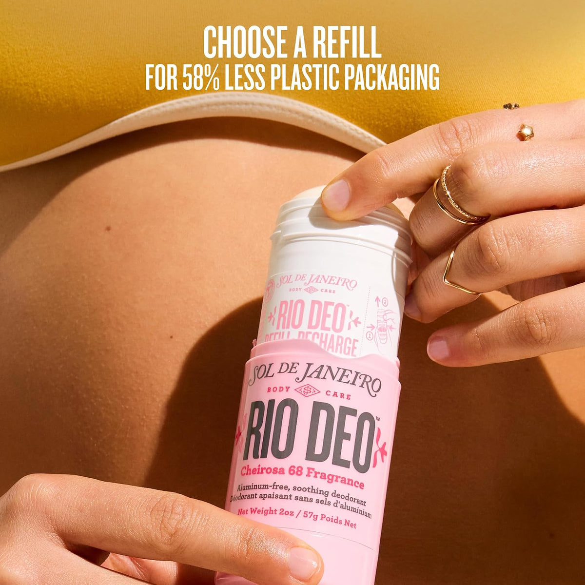 Sol de Janeiro | Rio Deo Aluminum Free Soothing Cream Deodorant Cheirosa 68 — 2 oz